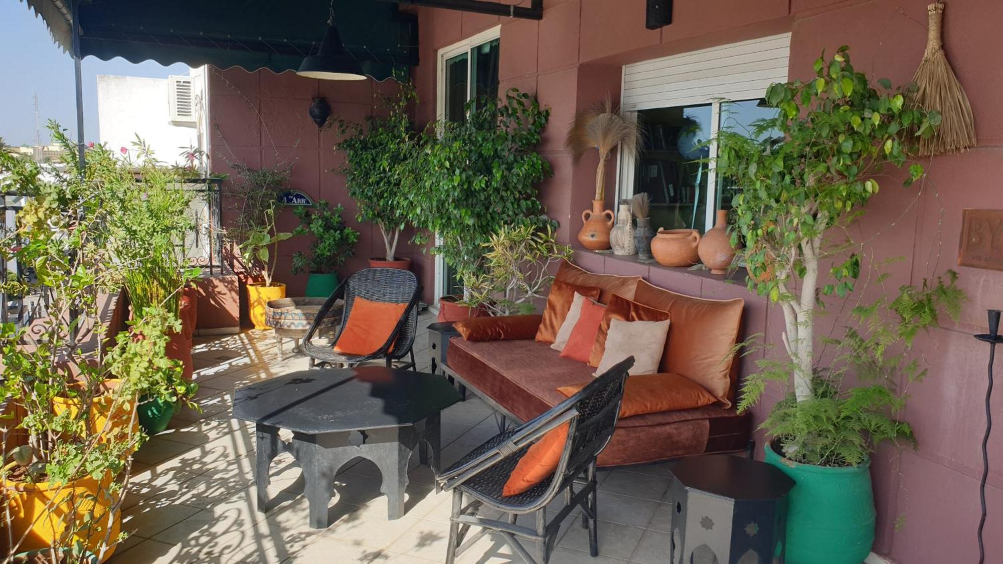 Appartement Agreable Avec 2 Tres Belles Terrasses Au Coeur De רבאט מראה חיצוני תמונה