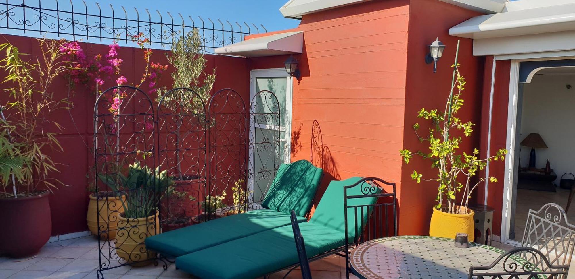 Appartement Agreable Avec 2 Tres Belles Terrasses Au Coeur De רבאט מראה חיצוני תמונה