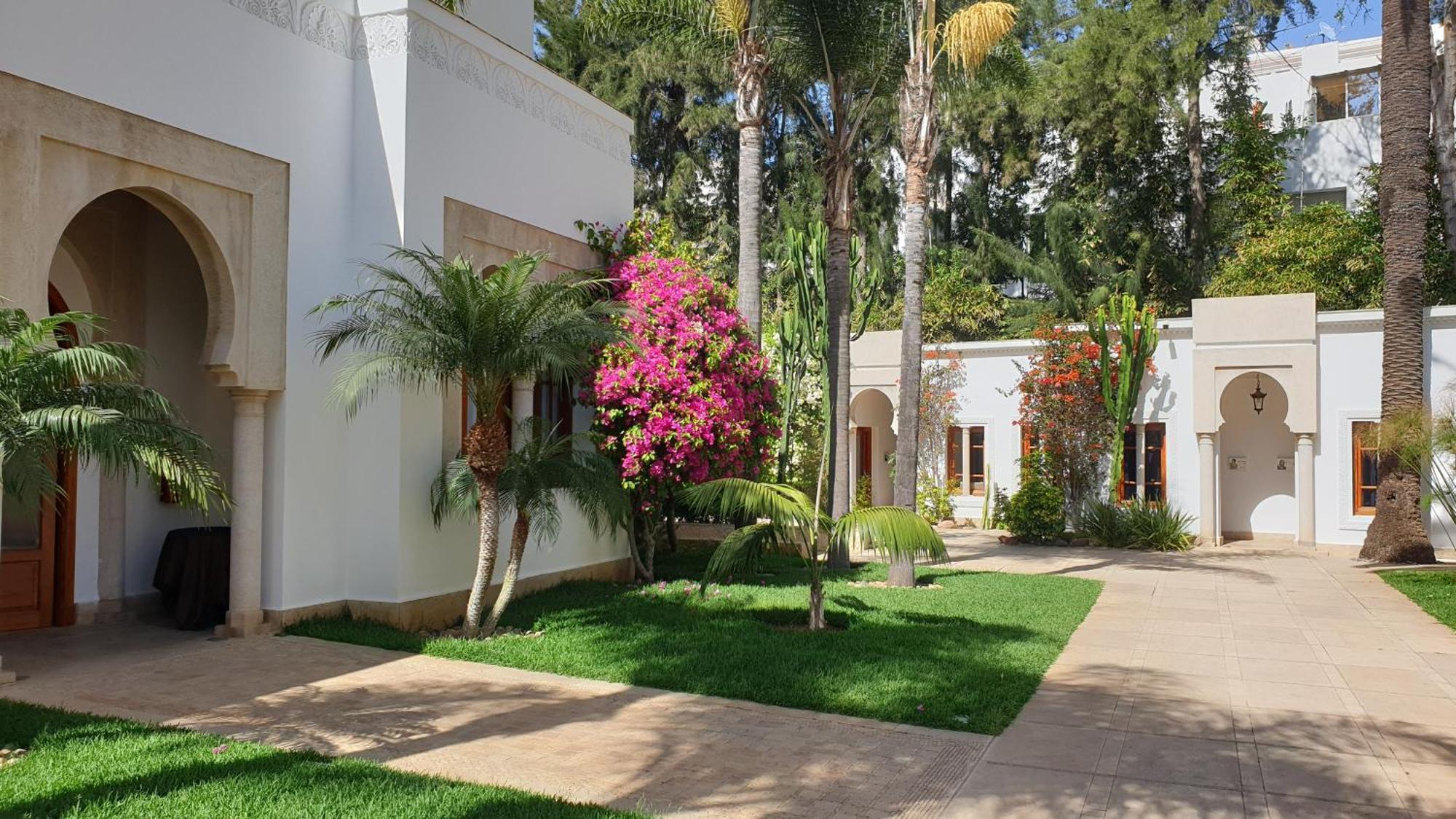 Appartement Agreable Avec 2 Tres Belles Terrasses Au Coeur De רבאט מראה חיצוני תמונה
