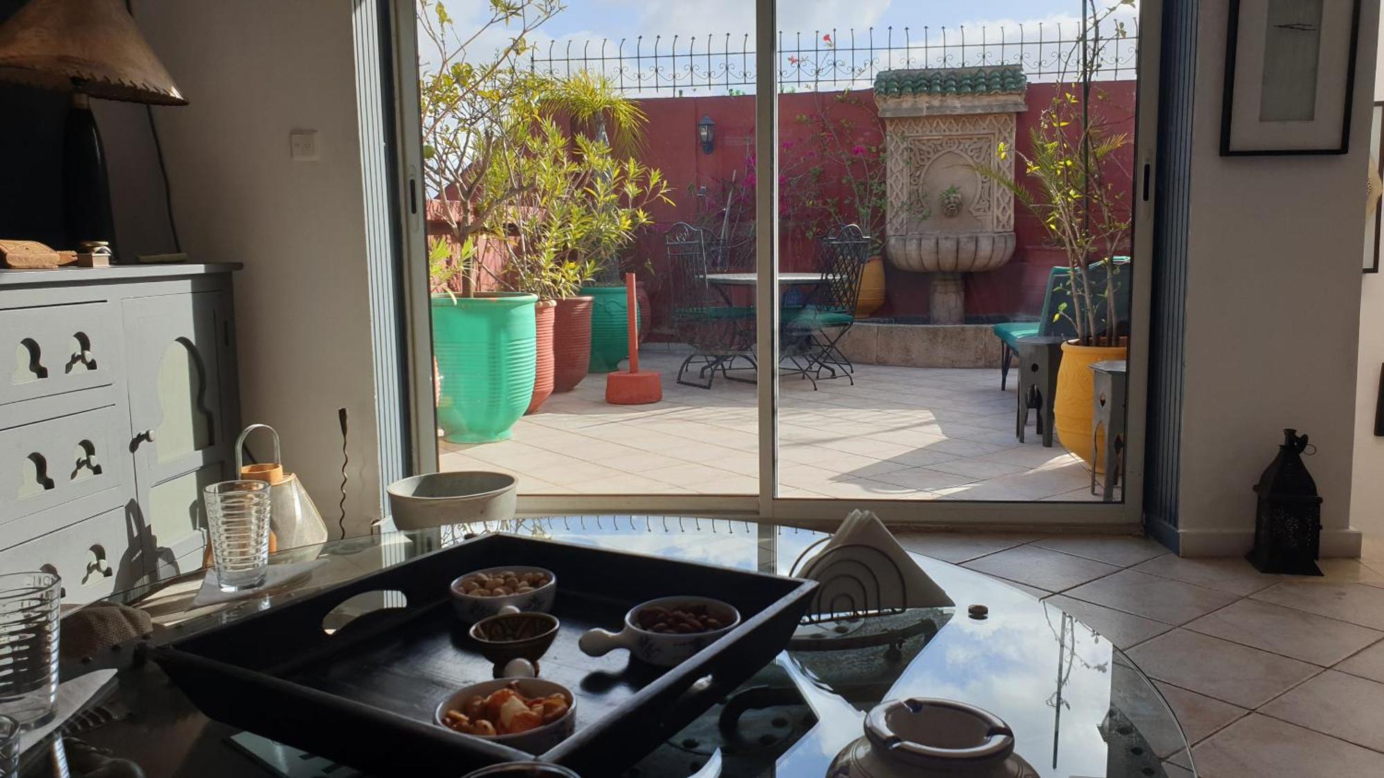 Appartement Agreable Avec 2 Tres Belles Terrasses Au Coeur De רבאט מראה חיצוני תמונה