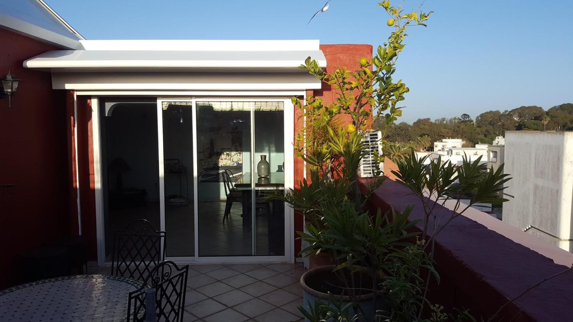 Appartement Agreable Avec 2 Tres Belles Terrasses Au Coeur De רבאט מראה חיצוני תמונה